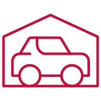 Garage fermé ( 10 € )