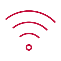 Wifi gratuit dans tout l’hôtel